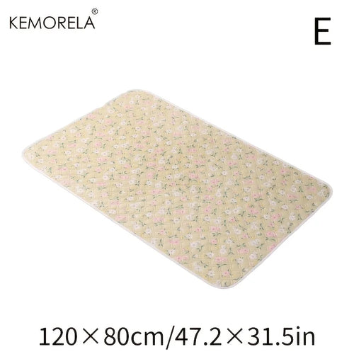 KEMORELA 1PC Washable Guinea Pig & Hamster Cage Mat - Super Absorbent