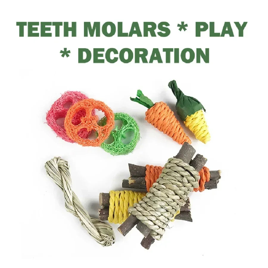 Pet Rabbit Guinea Pig Dragon Cat Fun Toy Hamster Rabbit Rabbit Tooth