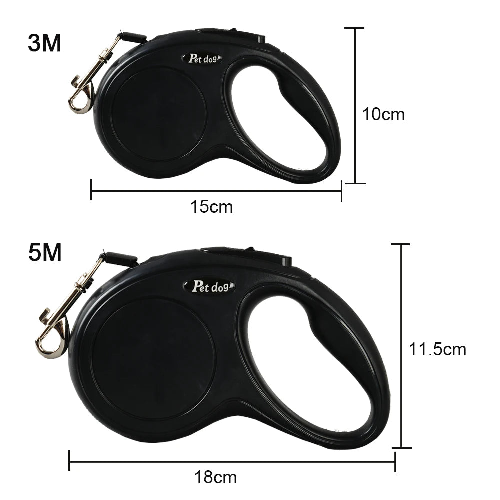 3m 5m Pet Dog Leash For Small Medium Dogs Cats Hiking Strong Nylon