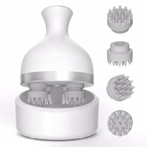 Electric Head Scalp Massager Body Massage Neck Deep Tissue 4 Kneading