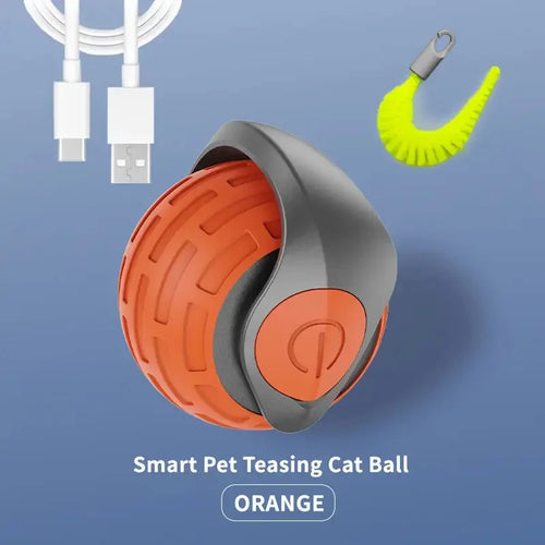 Smart Cat Toys Balls Automatic Interactive Pet Electric Rolling Teaser