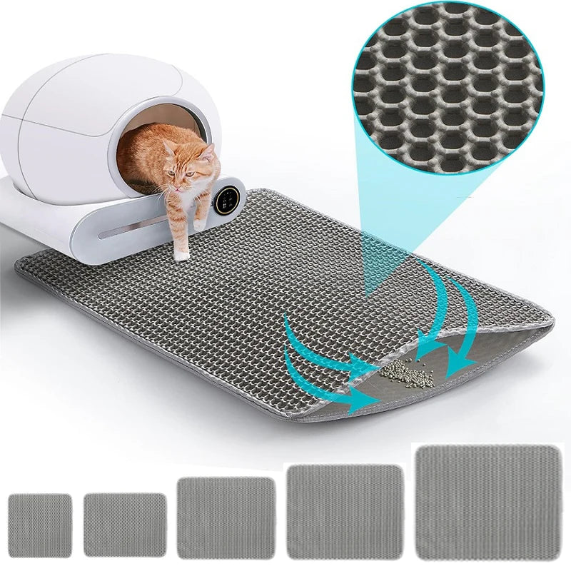 Large Size Cat Litter Mat Waterproof Pet Toilet Cat Litter Trapping