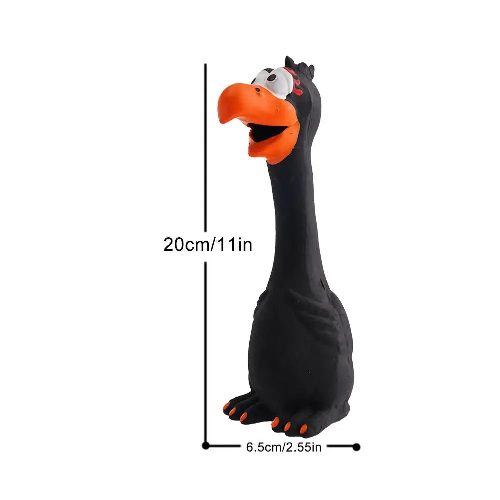 New Squeak Dog Toy Chew Bone Squeaky Ball Chicken Sound Dog Toys Tooth