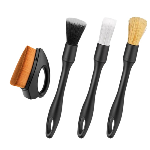 4-5PCS Car Detailing Brush Set Air Conditioning Vent Clean Crevice