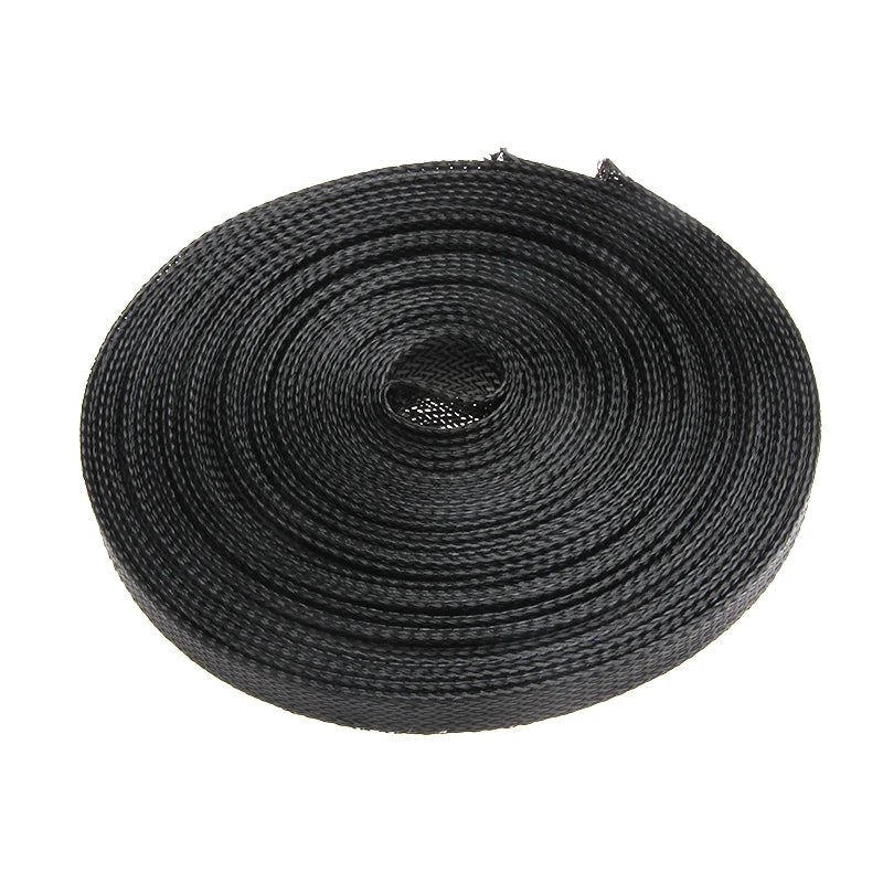 5M Tight PET Expandable Cable Sleeves Wire Gland Cables Protection