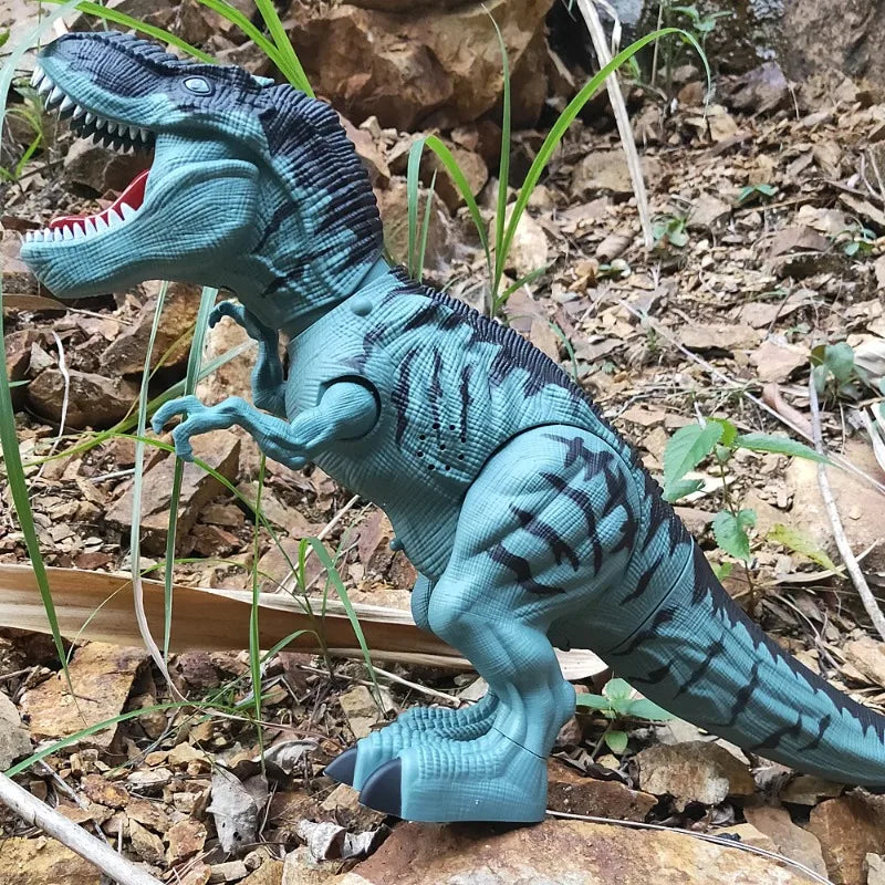 Electric Toy Large Size Walking Spray Lay Eggs Dinosaur Robot  for