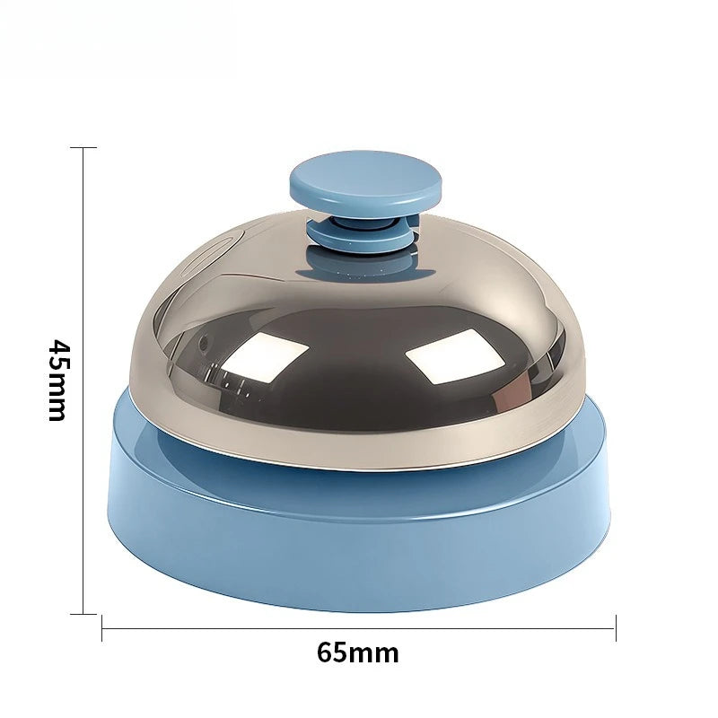Table Order Bell Multi Color Handbell for Restaurant Kitchen Bar