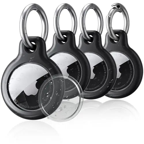 Waterproof Cover for Apple Airtag Holder Keychain with Anti-Lost