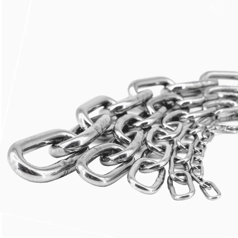 1Meter 2/3/4/5/6mm Stainless Steel Chains Lifting Chain Rope High