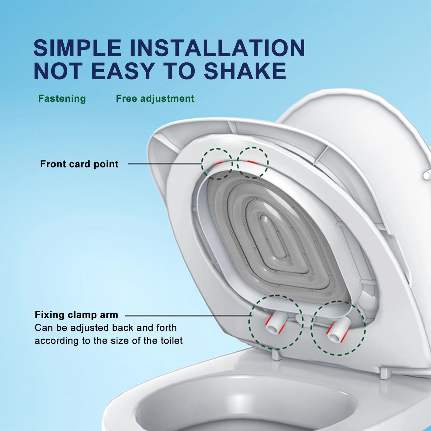 Universal Cat Toilet Training Aid Reusable Cat Toilet Trainer Pet