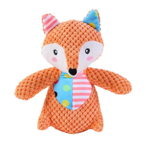 Splicing Style Pet Plush Toy Cat Dog Toy Animals Bite Resistant