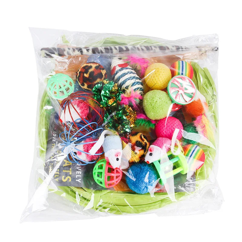 Kitten Toys Variety Pack-Pet Cat Toys Combination Set Cat Toy Funny