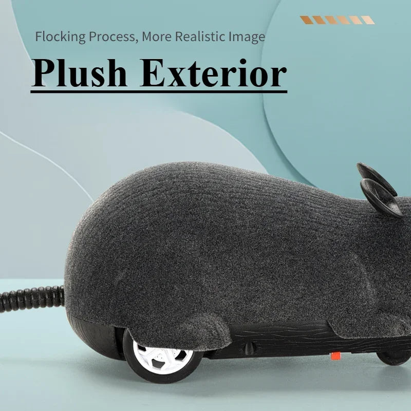 Robot Mouse Rat Funny Cat Toy with Remote Control Multicolor Mouse
