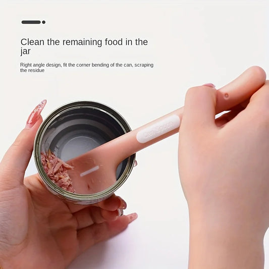 1 Piece of Cat Canned Spoon, Dog Wet Food, Pet Feeding Mixing, Long