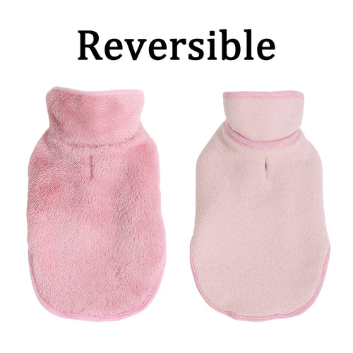 Cute Pet Jacket Coat Adjustable Soft High Neck Kitten Apparel
