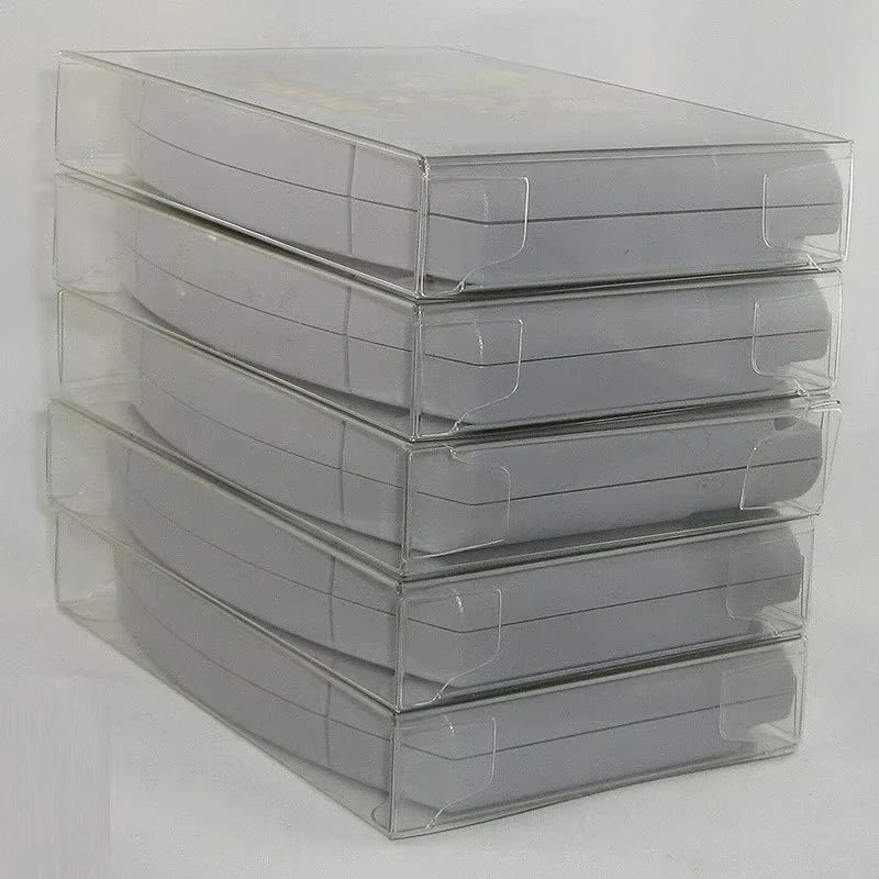 For N64 gaming cartridge case - ultra-thin 0.3mm PET protective case,