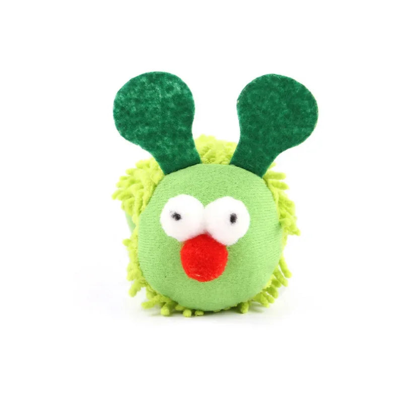 Cat Chew Toys Caterpillar Catnip Molar Toy Silvervine Cat Teaser