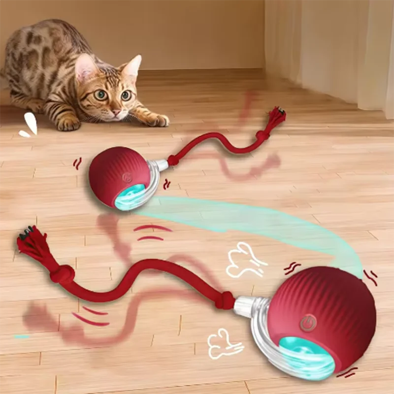 New cat toys are automatically teasing cat balls and self-exciting cat