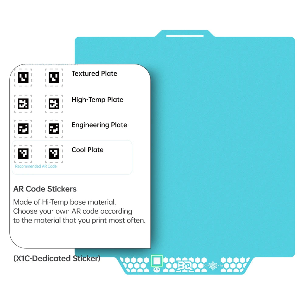 BIGTREETECH Panda Build Plate For Bambu Lab P1 A1 X1 A1 Mini Sheet