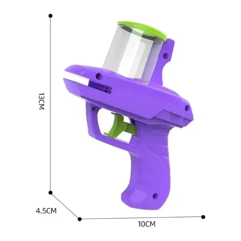 Mini Carrot Flying Disc Launcher Toy, Chew Proof Durable, Catnip Bell