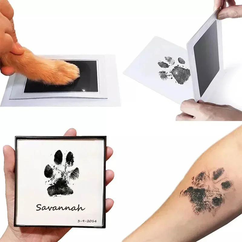 Baby Footprints Handprint Non-toxic Safe No Touch Skin Inkless Ink