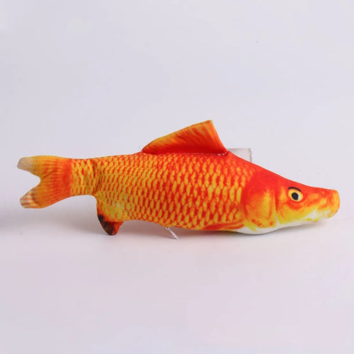 Hot sale of cat-teasing toys simulation fish tear-teasing cat chew
