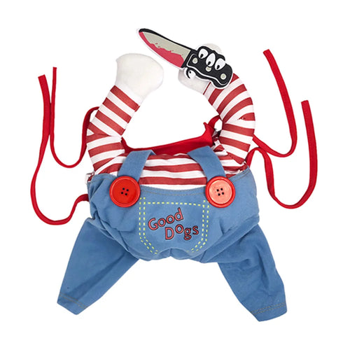 Halloween Funny Dog Clothes for Small Medium Dogs Cats Party Dressed
