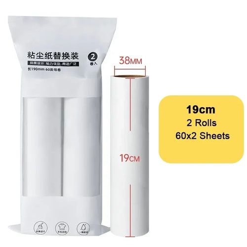 24cm 19cm 16cm 10cm Refill Tearable Brush Head Refill for Lint Roller