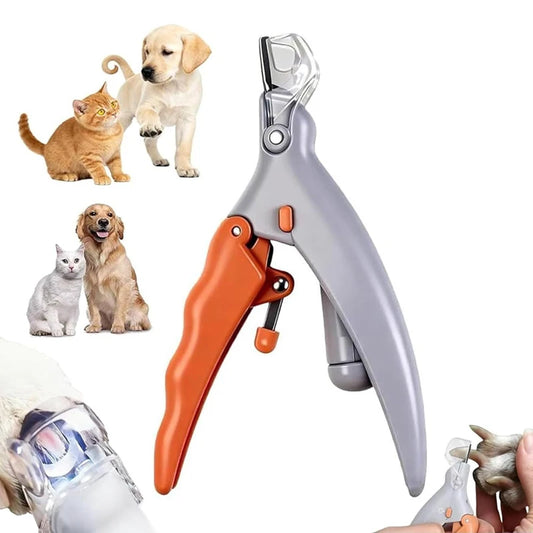 1PC Pet Nail Clipper with LED Light Dog Cat Special Nail Clipper