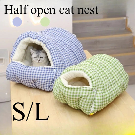 Foldable Winter Pet Sleep Bed/Bag for Cats Dogs, Thickened