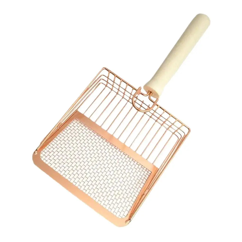 Dog Cat Clean Feces Supplies Stainless steel shovel Cat Litter Scoop