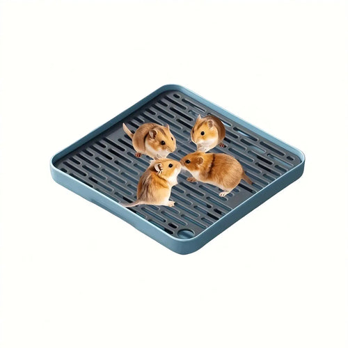 1pc Rabbit Litter Box Small Pet Toilet Tray Bunnie Corner Toilet Box