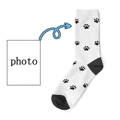 Custom Socks Cat 3D Print Men/Women Socks Casual Funny Novelty DIY
