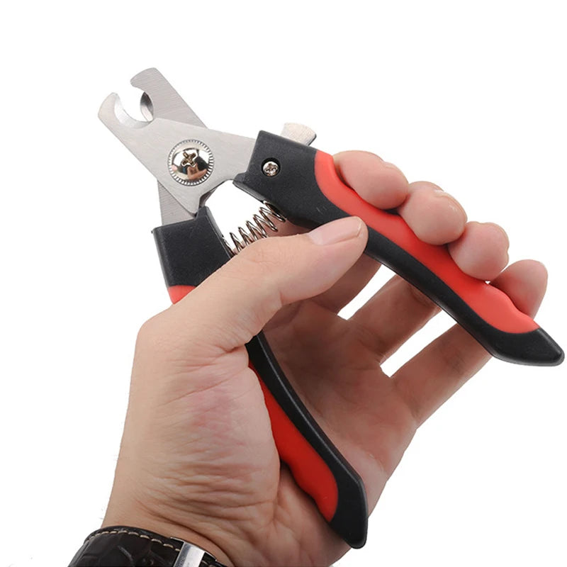 Pet Nail Clippers Professional Dog Cat Nail Trimmer Labor Saving