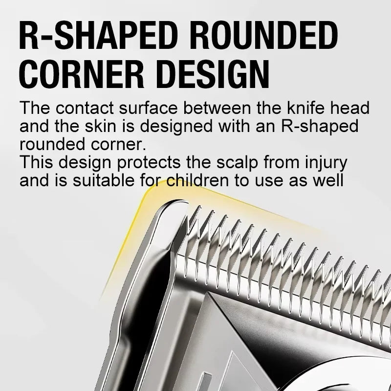 All metal blade male clipper, electric hair clipper, household