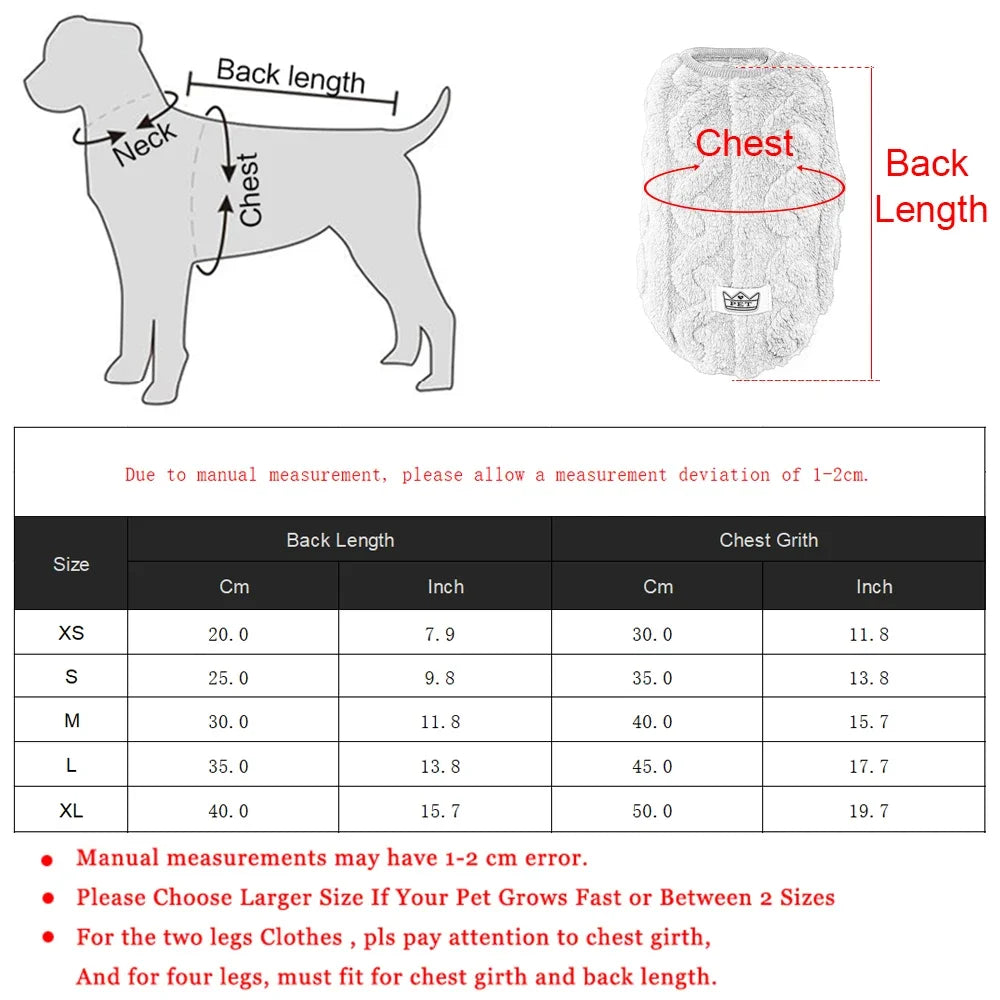 Cute Warm Cat Clothes Autumn Winter Fleece Sweater For Small Cats Dog