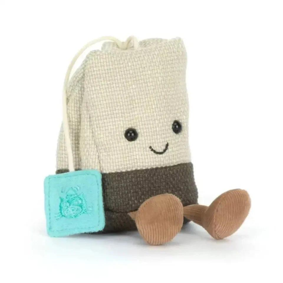 Limited Edition Tea Bag Cartoon Doll Cat Dog Interactive Toy Birthday