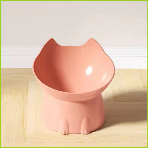 Cat bowl with long ears and high feet bowl cat and dog neck protection