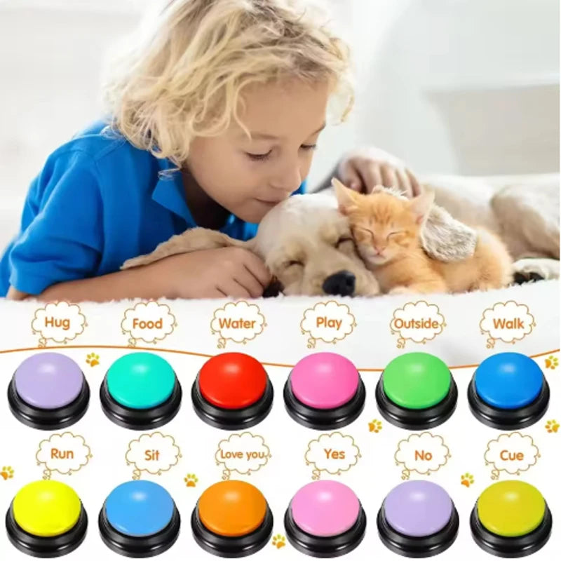 Dog Toys Funny Dog Recordable Pet Toys Talking Pet Starters Pet