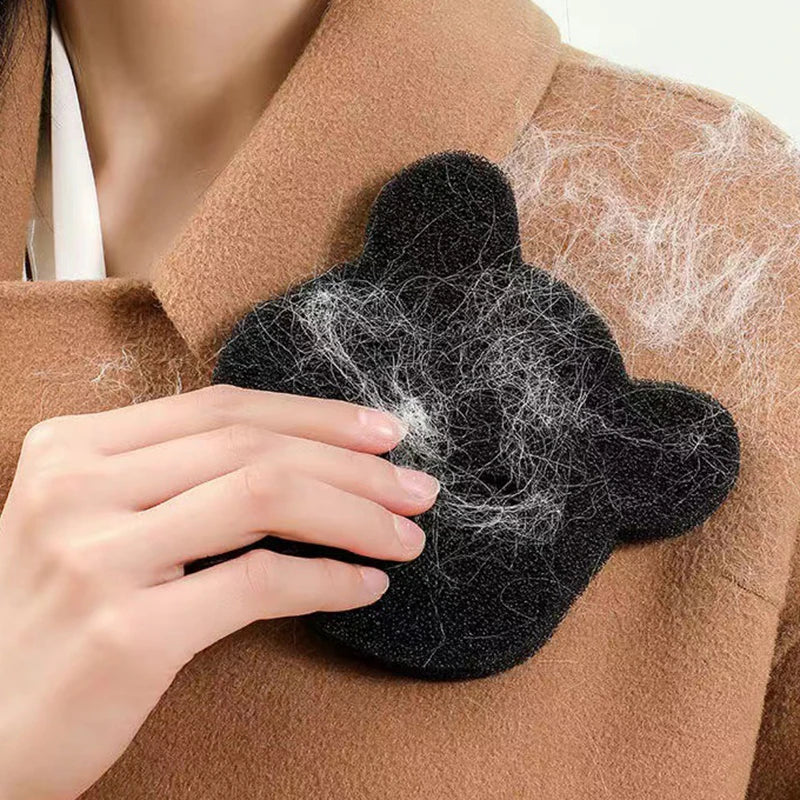 2 /4 Sets Of Household Pet Hair Remover, Machine Washed Bear Sticky