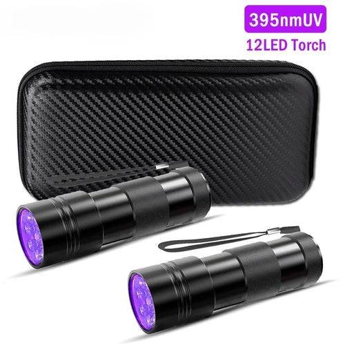 Portable LED Ultraviolet Torch IPX4 Waterproof 395nm 3W Mini UV Pen
