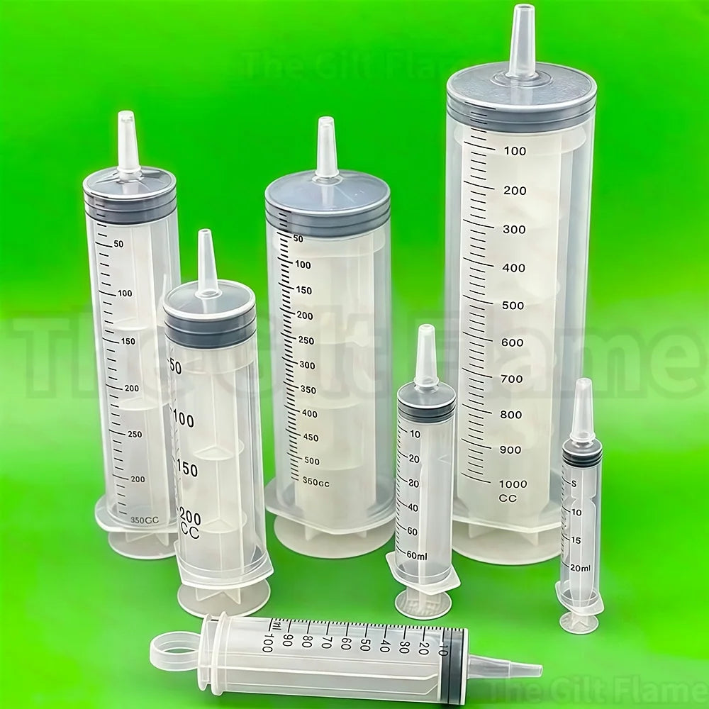 Industrial Veterinary Plastic Syringes with Capacities of 1000ml,