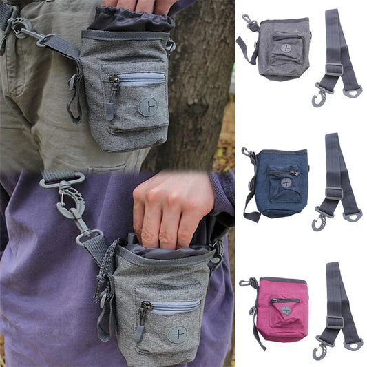 Portable Dog Training Pouch Bag Dog Training Treats Food Pouches,