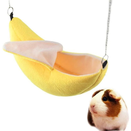 Hamster Soft Warm Bed Rat Hammock Pig Squirrel Winter Pet Toy Hamster