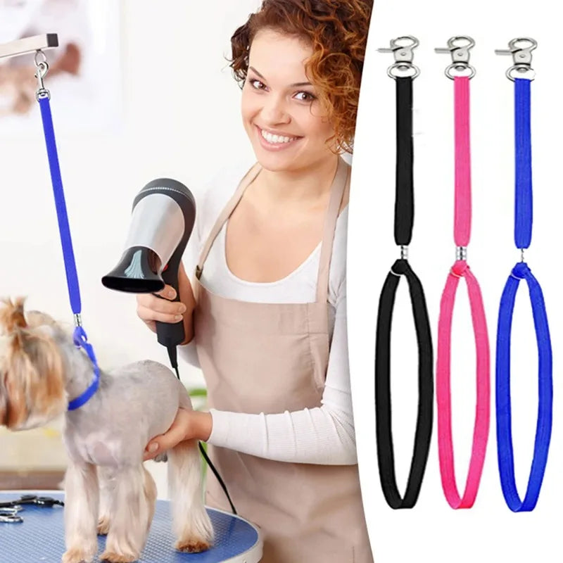 Adjustable Pet Grooming Fixed Rope Quick Release Lock Clip for Dog Cat