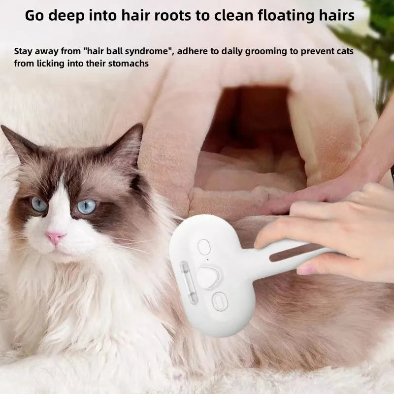 Pet Spray Hair Comb Pet Hair Remover Cleaning Brush Cats Grooming Dog