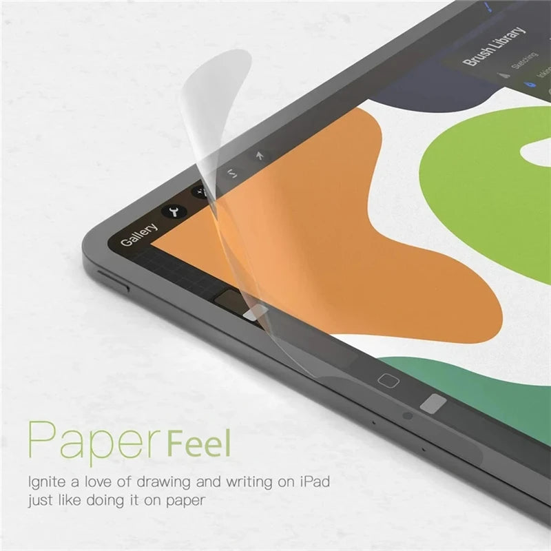 2Pcs Paper Feel Like Screen Protector for iPad Air 11 M2 M3 Pro 13 M4