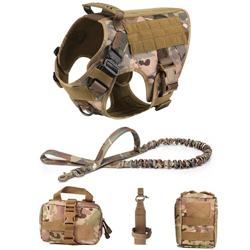 K9 Tactical Military Vest Pet German Shepherd Golden Retriever