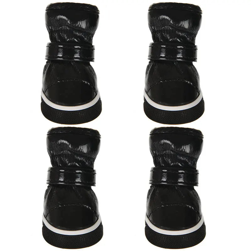 Waterproof Dog Shoes For Small Medium Dogs Cats Winter Warm Puppy Snow
