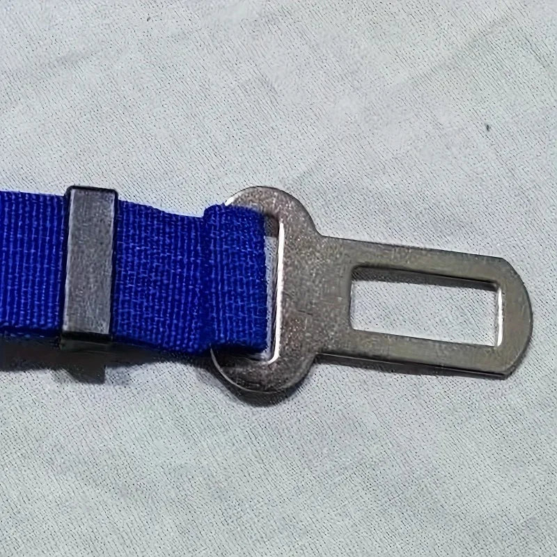 Pet Seat Belt Adapters - Car Metal Clips for Pet Leashes, Compatible